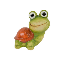 TURTLE CERAMIC 11X9X11.7H GREEN