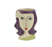 LADY POT CERAMIC D9X12H BORDEAUX