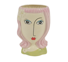 Lady Pot Ceramic D12x17H Pink