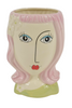 LADY POT CERAMIC D12X17H PINK