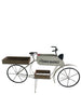 BICYCLE MET.188X57X103H BLACK