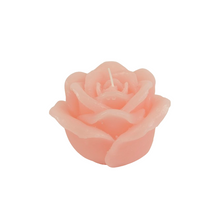 CANDLE/ROSE FRAGRANCE D12X10H PINK