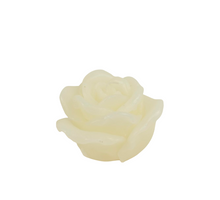 CANDLE/ROSE FRAGRANCE D12X10H WHITE