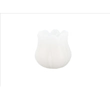 CANDLE/TULIP FRAGRANCE D12X10H WHITE