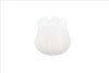 CANDLE/TULIP FRAGRANCE D12X10H WHITE