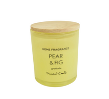 CANDLE/GLASS FRAGRANCE D8X9H GREEN