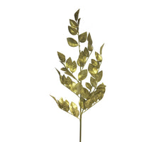Sala leaf spray gold 73cm