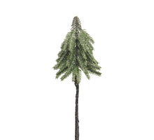 Pine tree pick glittered 20cm
