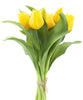 Real Touch Vermeer tulip bundle Sally X7 yellow 31cm