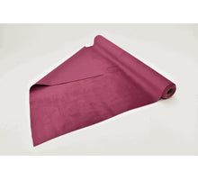Velvet table runner 46x180cm berry