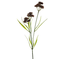 Viburnum flower spray burgundy 52cm
