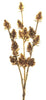 Pine cone pick gold 32cm