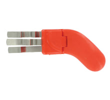 Rozenontdoorner Dornlos, RVS, rood