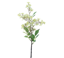 Wild rose spray green 52cm