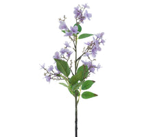 Wild rose spray purple 52cm