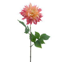 Dahlia spray Mumba cream/pink 63cm
