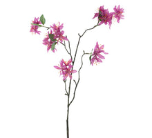 Wild clematis spray fuchsia 81cm