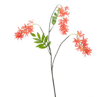Spring flower spray red 103cm