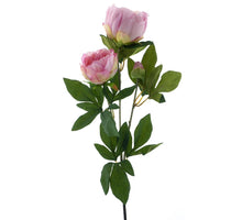 Paeony spray Chiba pink 65cm