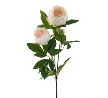 Paeony spray Chiba lt pink 65cm