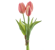 Real Touch Jan Steen tulip bundle Sally x3 pink 25cm