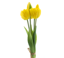 Real Touch Triumph tulip bundle Sally x5 yellow 29cm