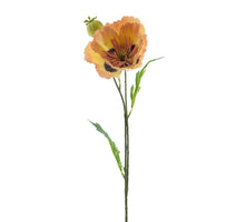 Poppy spray new wave peach 82cm