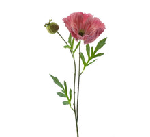 Poppy spray new wave pink 82cm