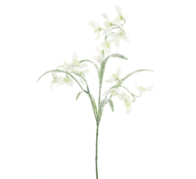 Snowdrop spray iced cream 49cm