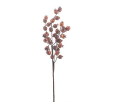 Christmas berry spray Alpbach orange 52cm