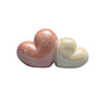 HEART DECO 13,8X4,5X7H WHITE/PNK