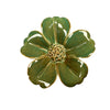 FLOWER CERAMIC D10 LIGHTGREEN