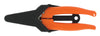 Hobby Pliers, Hobby Scissors 150 mm, with lock and cap, stainless steel, orange