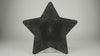 Tray Star Shape Gray 28x28x2cm