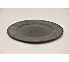 Plat bord rond Grijs 33x2cm