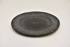 Flat plate round Gray 20x2cm