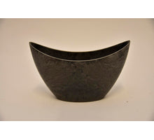 Ovale pot grijs 20x9x11cm