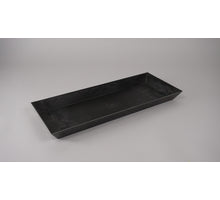 Schaal rechthoek grijs 49,5x20x4cm