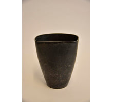 Orchideepot grijs groot 16x16x20cm