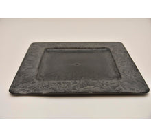 Plat bord vierkant Grijs 33x33x2cm