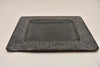 Plat bord vierkant Grijs 33x33x2cm