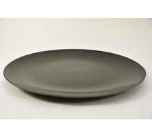 Plat bord rond grijs D40 H2cm