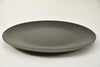 Flat plate round gray D40 H2cm