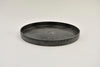 Tray round gray D22 H2cm