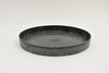 Tray round gray D27 H3cm