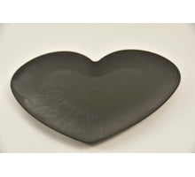 Bord Hart Plat Grijs 36x33x2cm