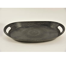 Dienblad Ovaal Grijs 46x31x6cm