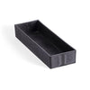 Rectangular gray tray 32x10.5x5cm