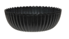 Scale serrated edge gray D15 H6cm