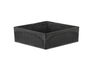 Square tray gray 25x25x7cm